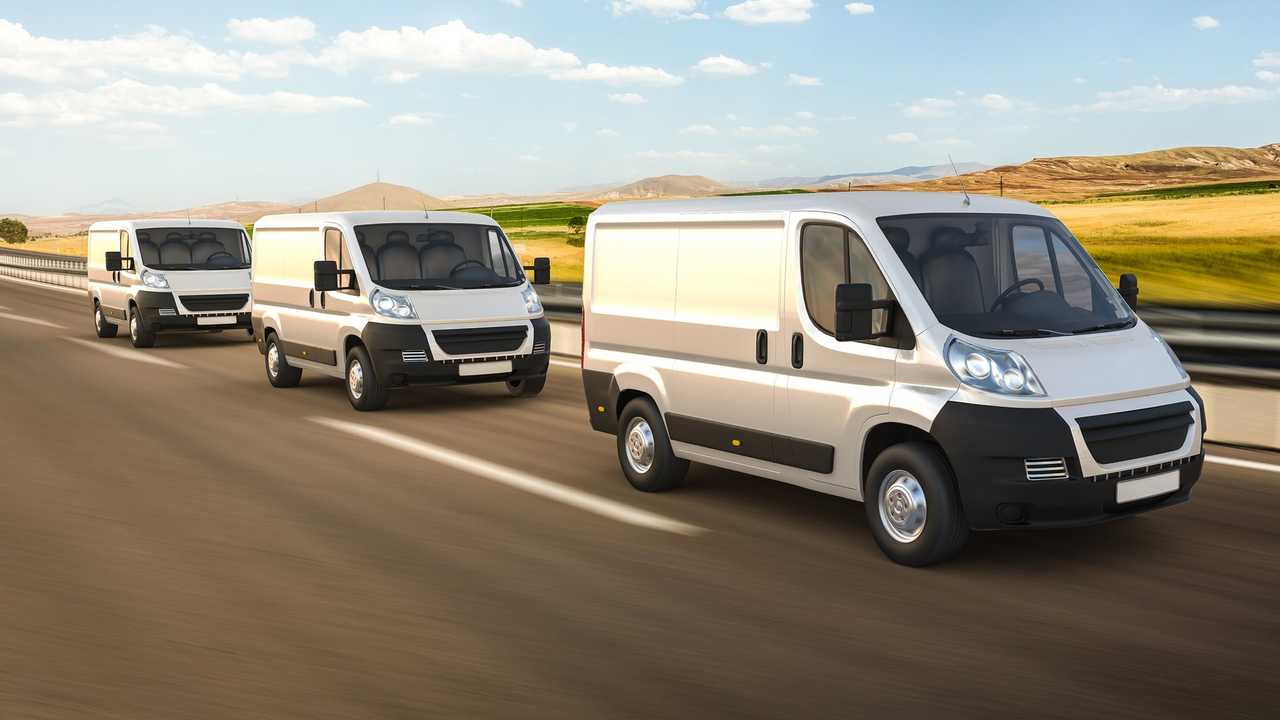 Bestelauto van de zaak